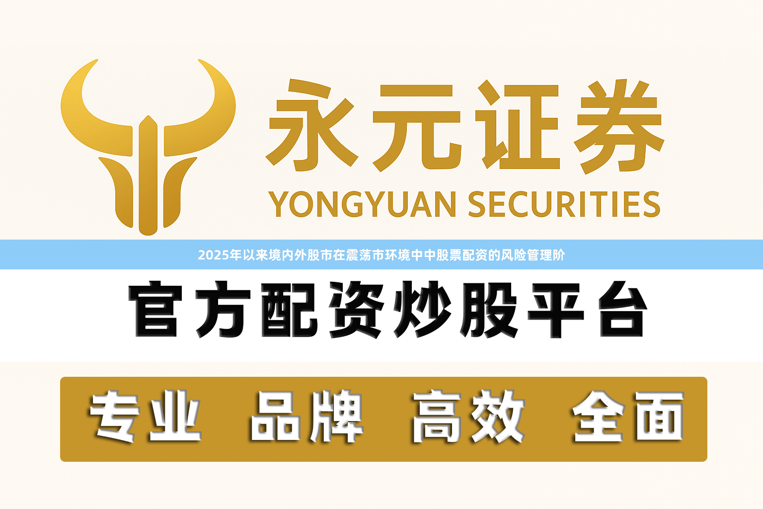 2025年以来境内外股市在震荡市环境中中股票配资的风险管理阶