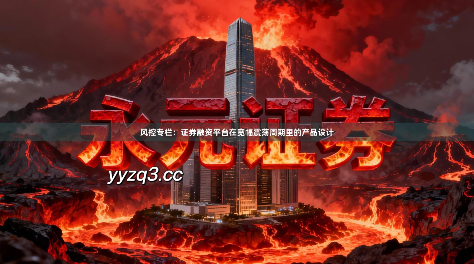 风控专栏：证券融资平台在宽幅震荡周期里的产品设计